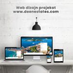 DeenEstate web design izrada web stranice za nekretnine