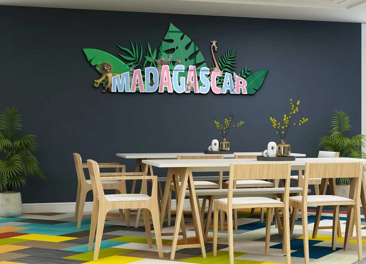 Izrada i design logotipa za igraonu madagascar