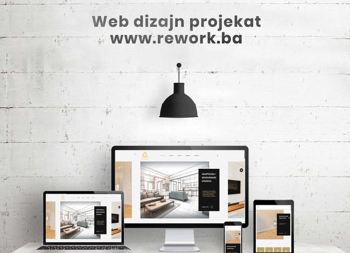 Izrada web stranice za arhitekturu rework.ba - web design - Agencija za digitalni marketing Sarajevo - Bosna i Hercegovina