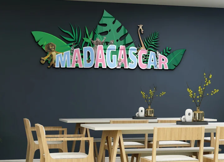 Izrada i design logotipa za igraonu madagascar