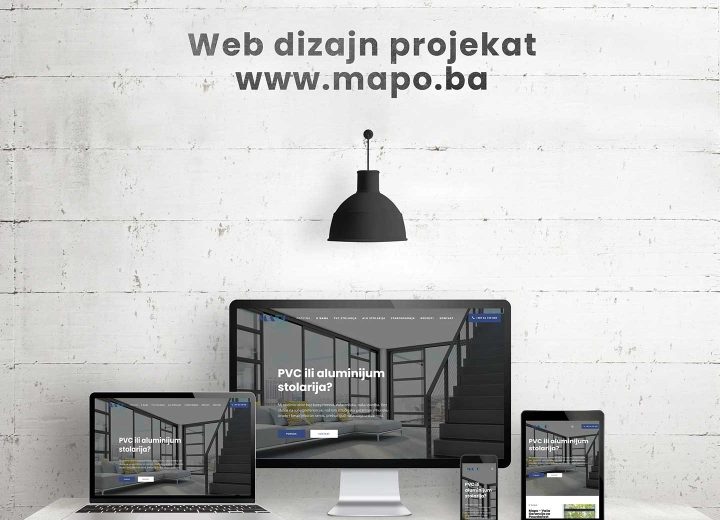 Izrada web stranice za mapo.ba - Izrada web stranica - Aktuelno Design - Sarajevo Bosna i Hercegovina