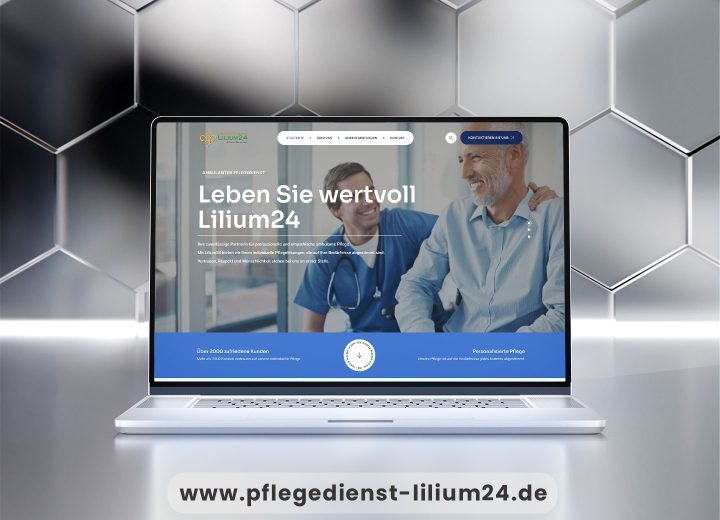 Web stranica za Lilium24 sa fokusom na njegu i empatiju prema pacijentima - Izrada web stranica Sarajevo