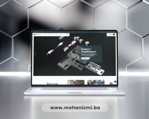 Web stranica za Mehanizmi.ba sa fokusom na okove za namještaj - Izrada web stranica Sarajevo