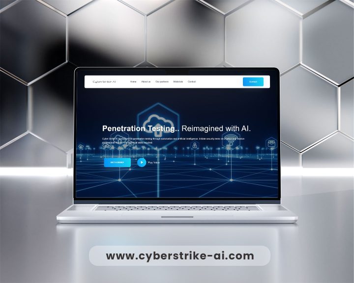 Web stranica za Cyber Strike AI sa fokusom na sajber sigurnost - Izrada web stranica Sarajevo